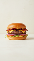 Smoked Cheddar Beef Burger